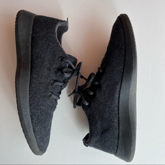 Allbirds Mens’s Wool Runners - Natural Black - Picture 8 of 13